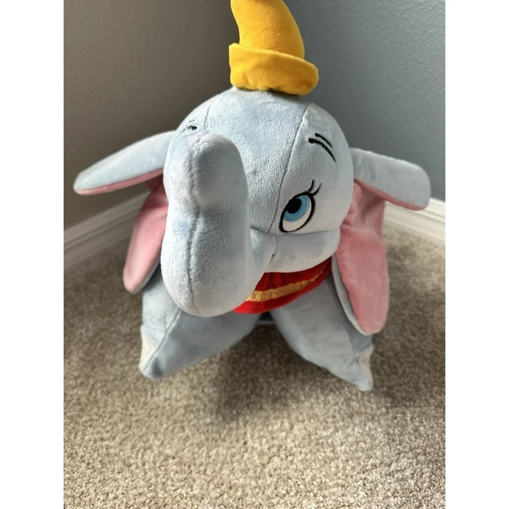 Disney Parks Exclusive Dumbo Pillow Pet Dream Friend Plush Excellent Condition!!